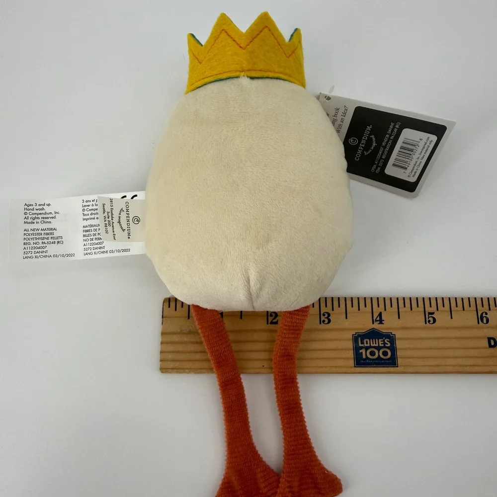 Compendium What Do You Do With an Idea Plush Storybook Character Crown 5272 NWT
